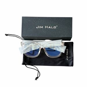 Oversized Crystal frame - blue light blocking glasses